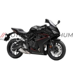Honda CBR650R 2024 - 2025 Embleme Sticker Komplettset (14-teilig) - Mat-Gunpowder-Black-Metallic -NH436M