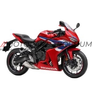 Honda CBR650R 2024 - 2025 Embleme Sticker Komplettset (13-teilig) - Grand-Prix-Red -R380